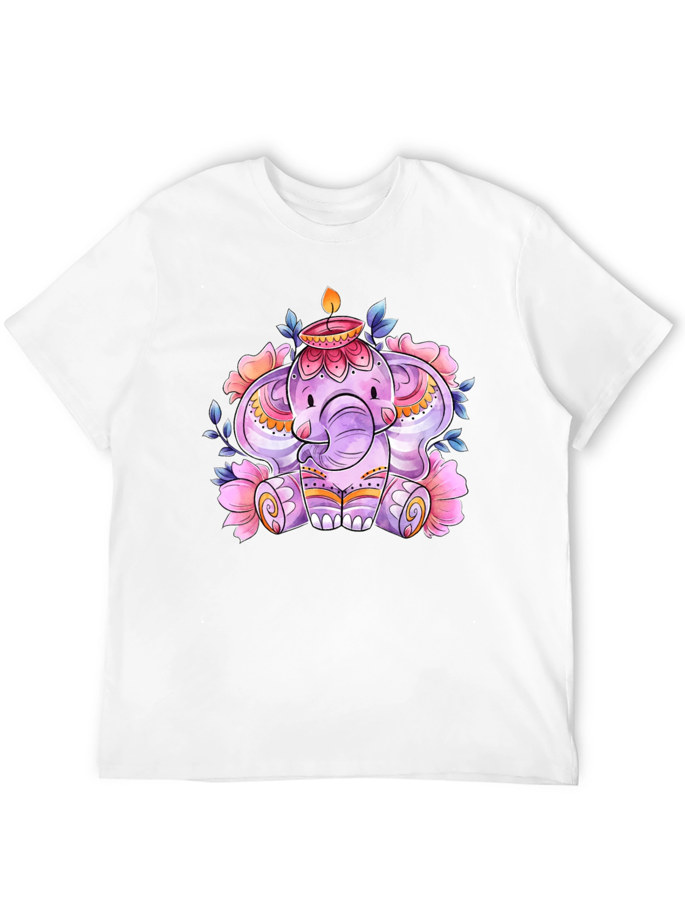 Elephant & Candle Graphic Tee