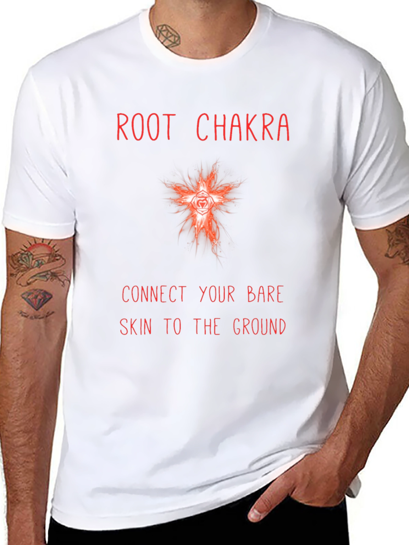 Root Chakra T-Shirt: Connect to the Ground