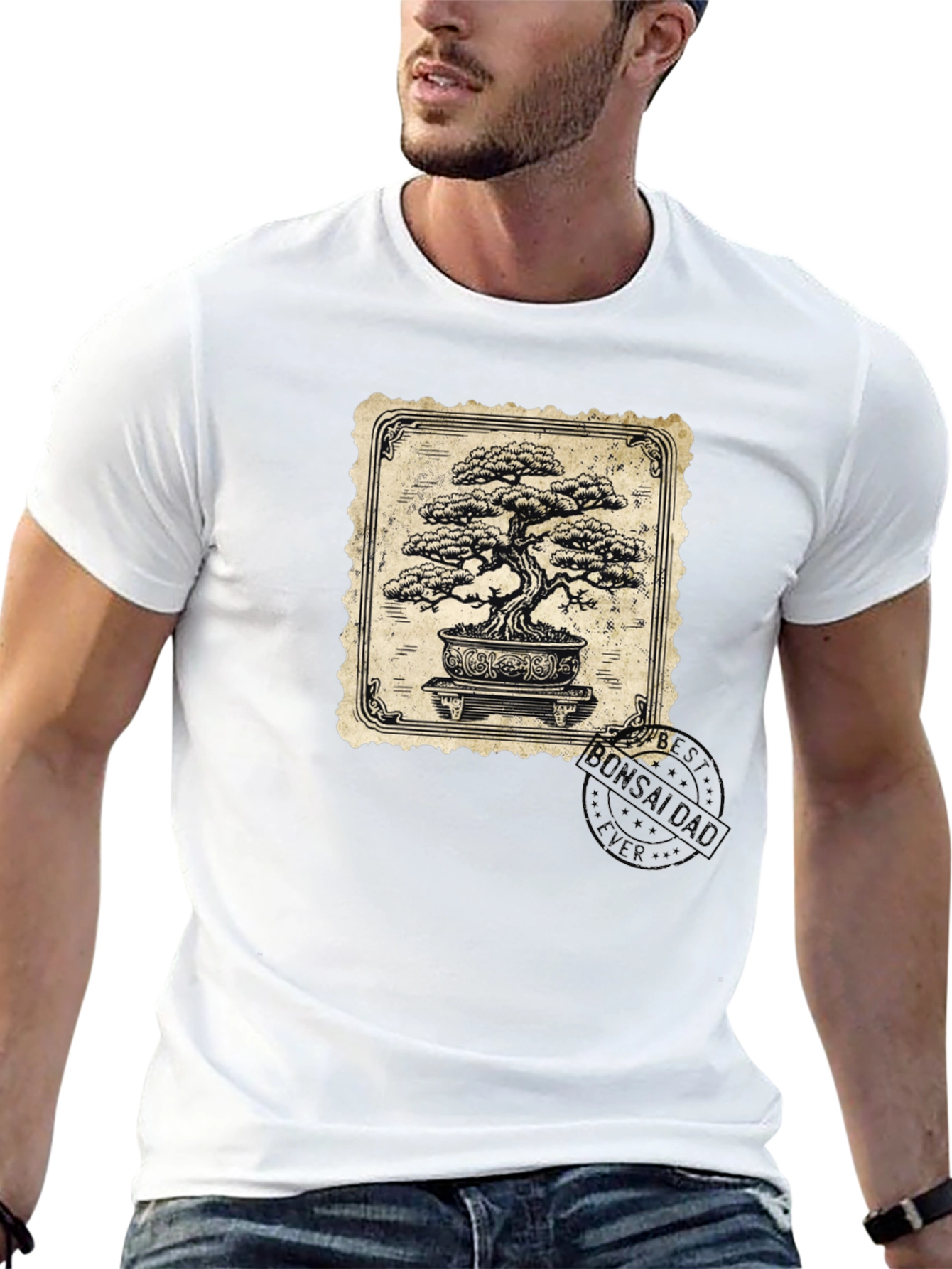 Bonsai Tree Graphic Tee - Stylish Nature Lover Shirt