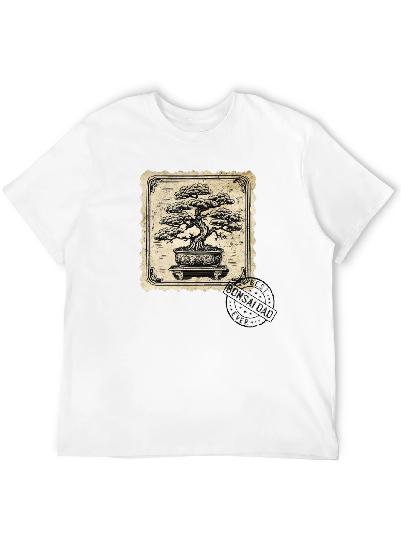 Bonsai Tree Graphic Tee - Stylish Nature Lover Shirt