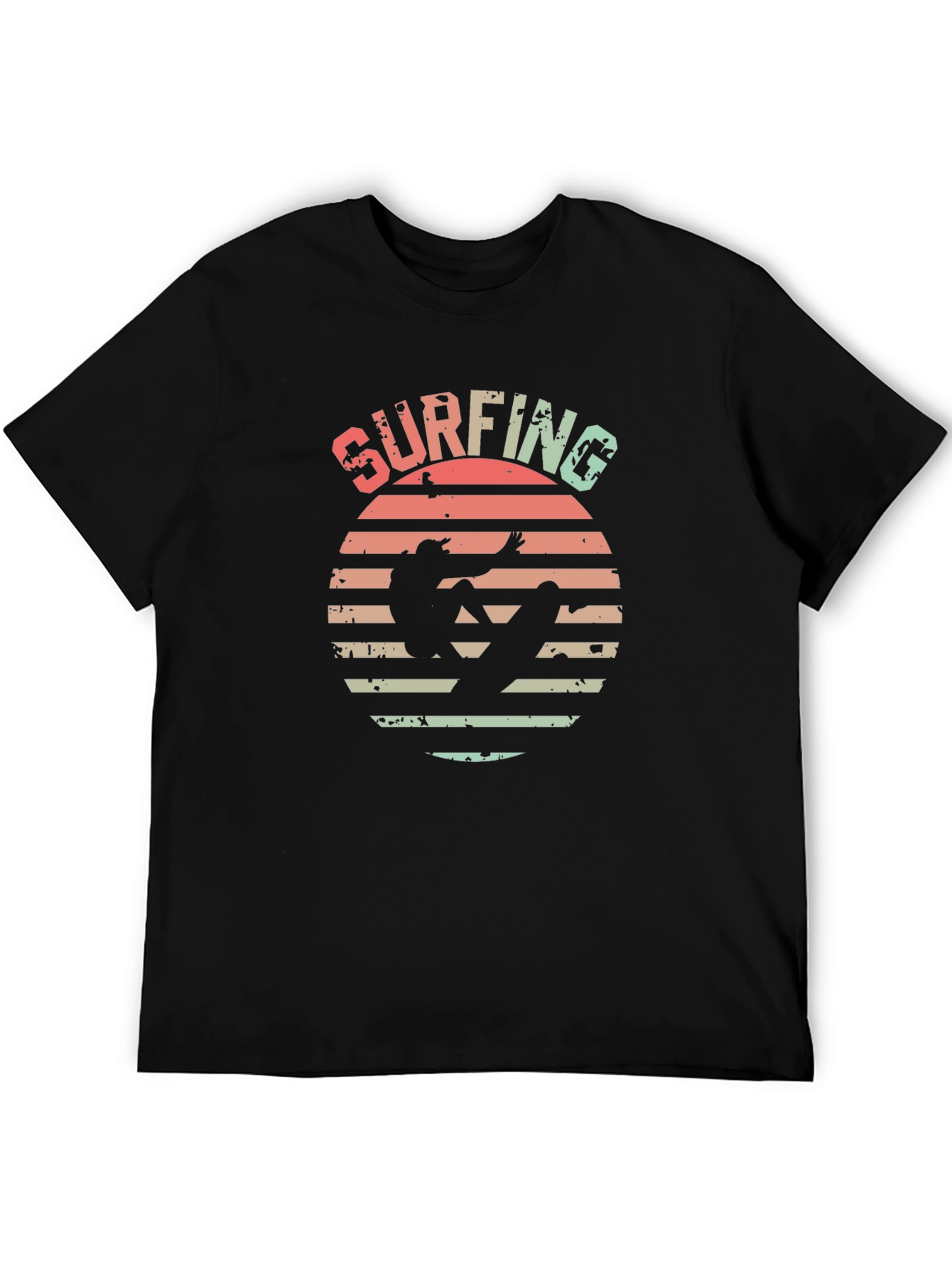 Retro Surfing Graphic Tee