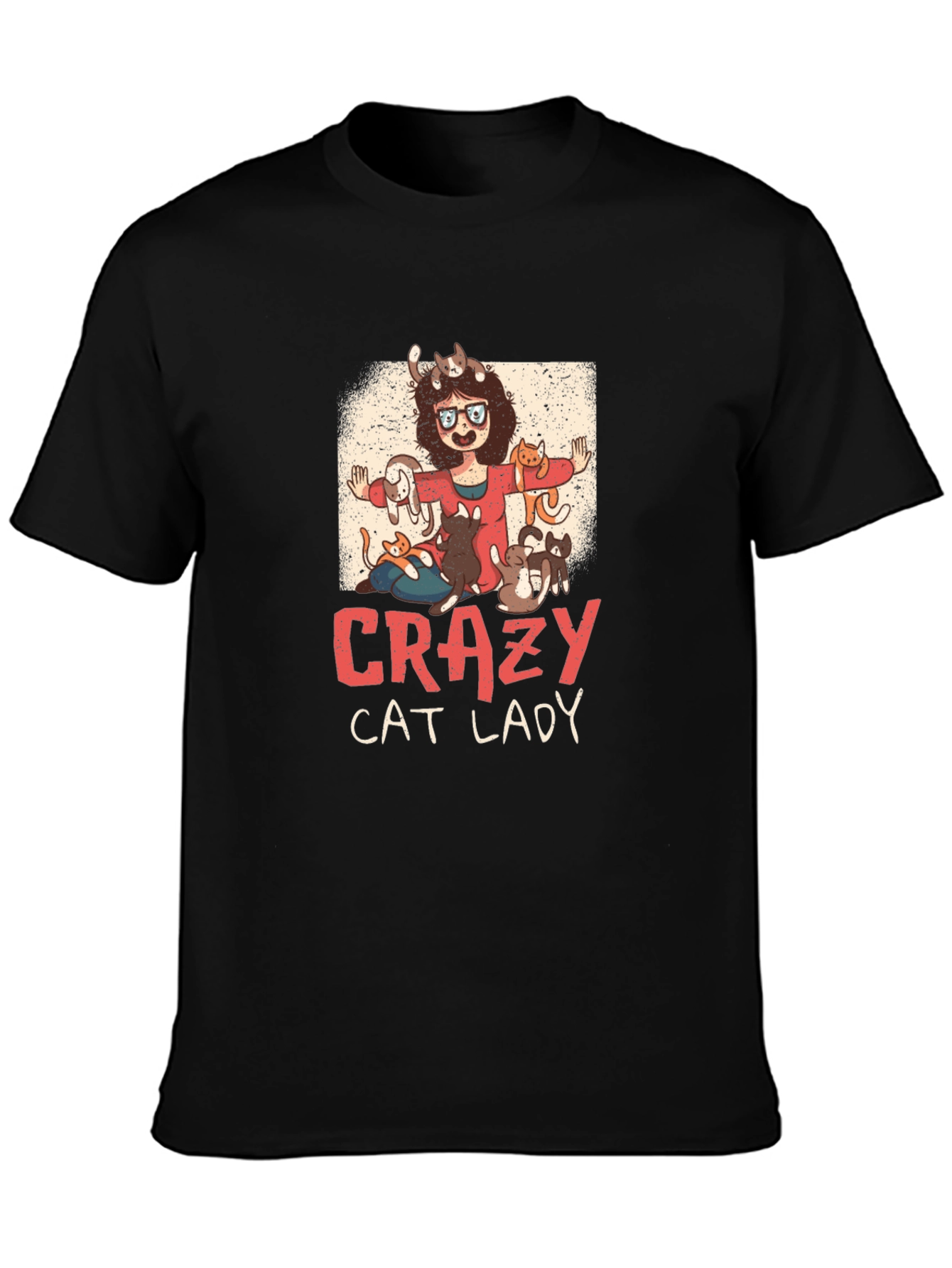 Crazy Cat Lady Graphic Tee