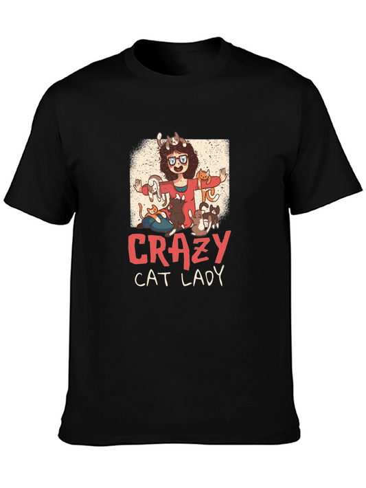 Crazy Cat Lady Graphic Tee