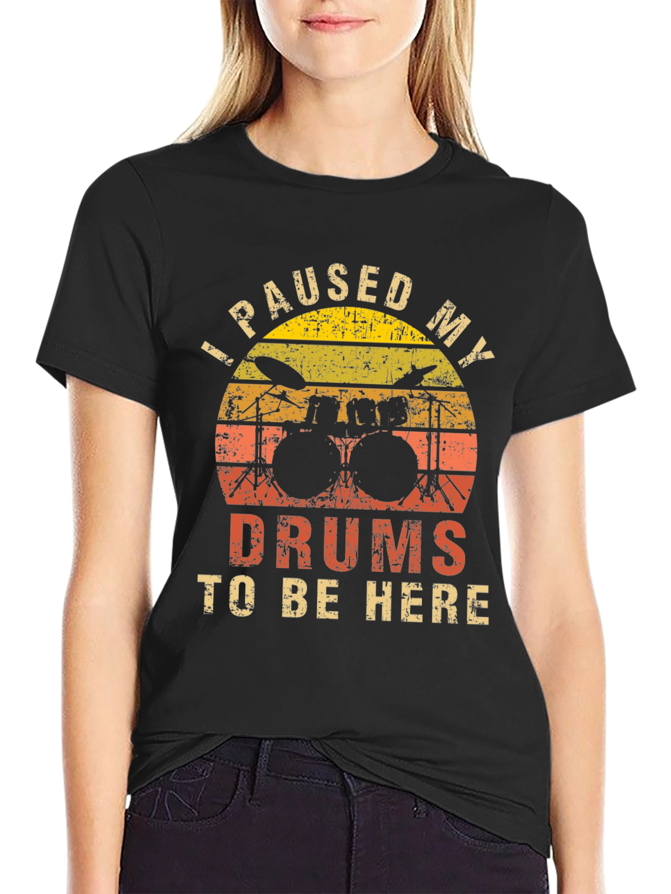 I Paused My Drums T-Shirt