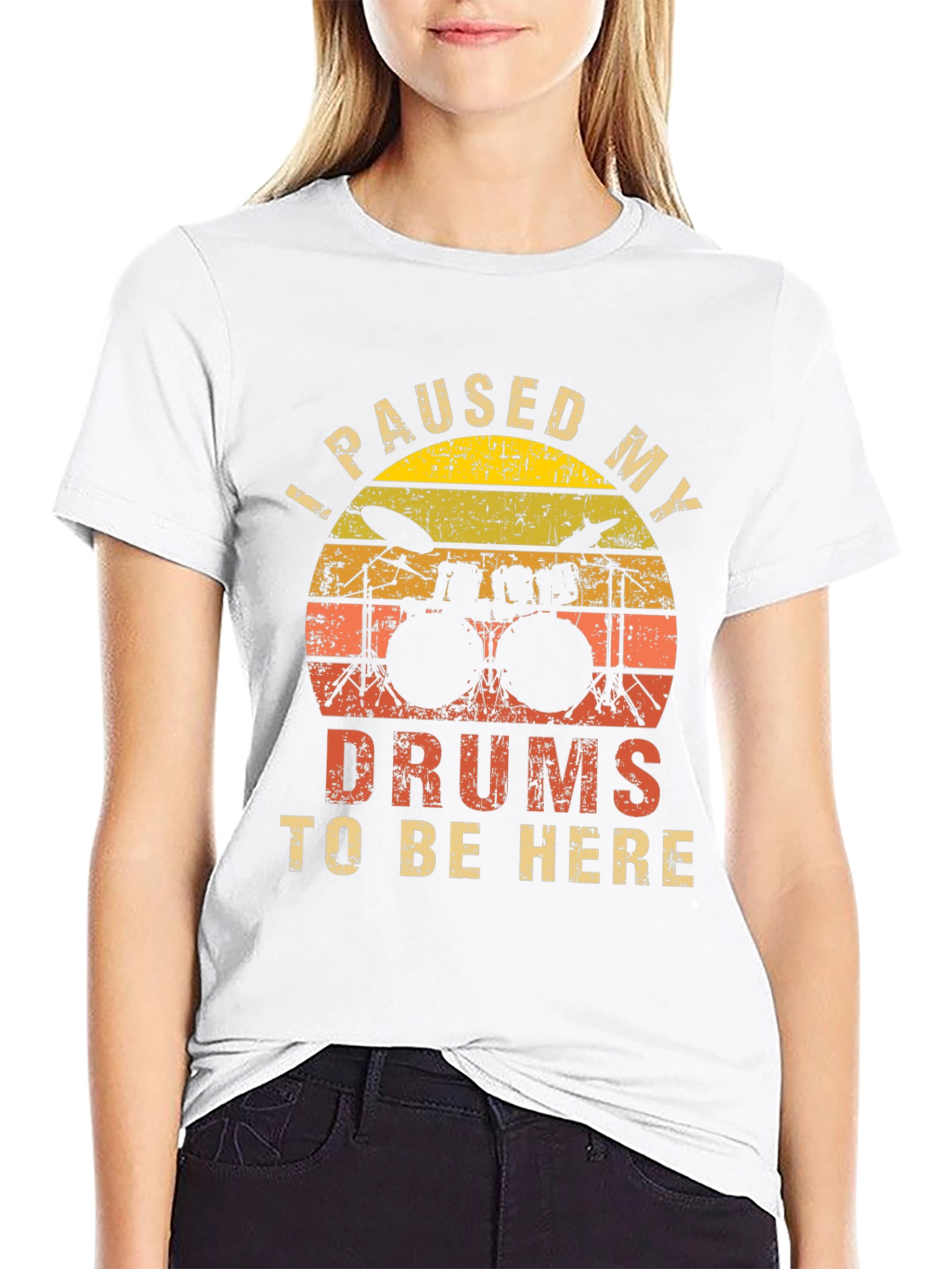 I Paused My Drums T-Shirt