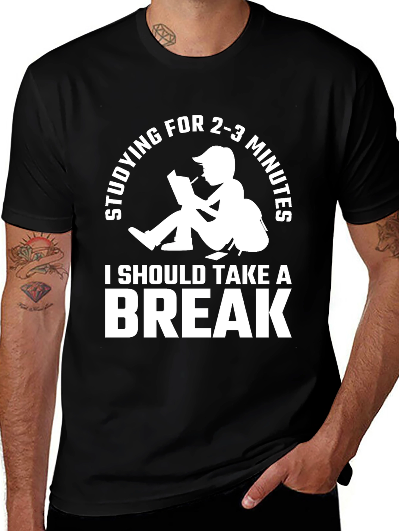 Funny Studying Break T-Shirt