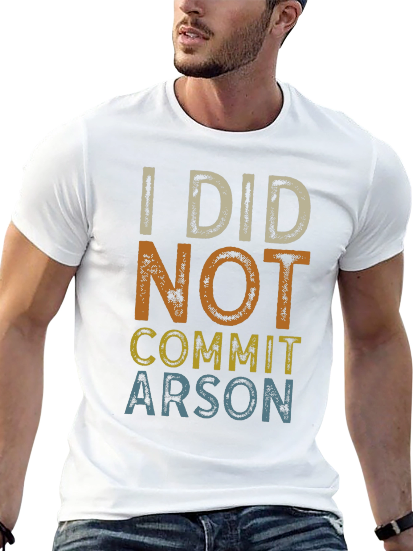 I Did Not Commit Arson Graphic T-Shirt