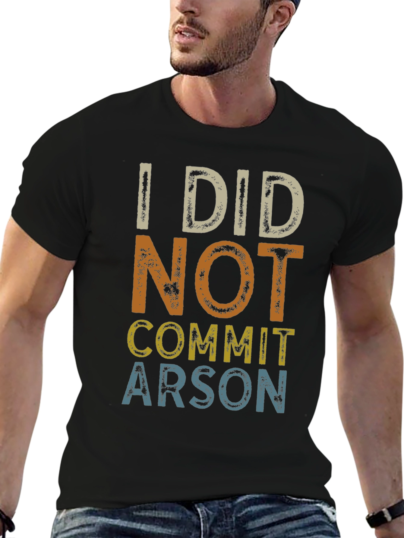I Did Not Commit Arson Graphic T-Shirt