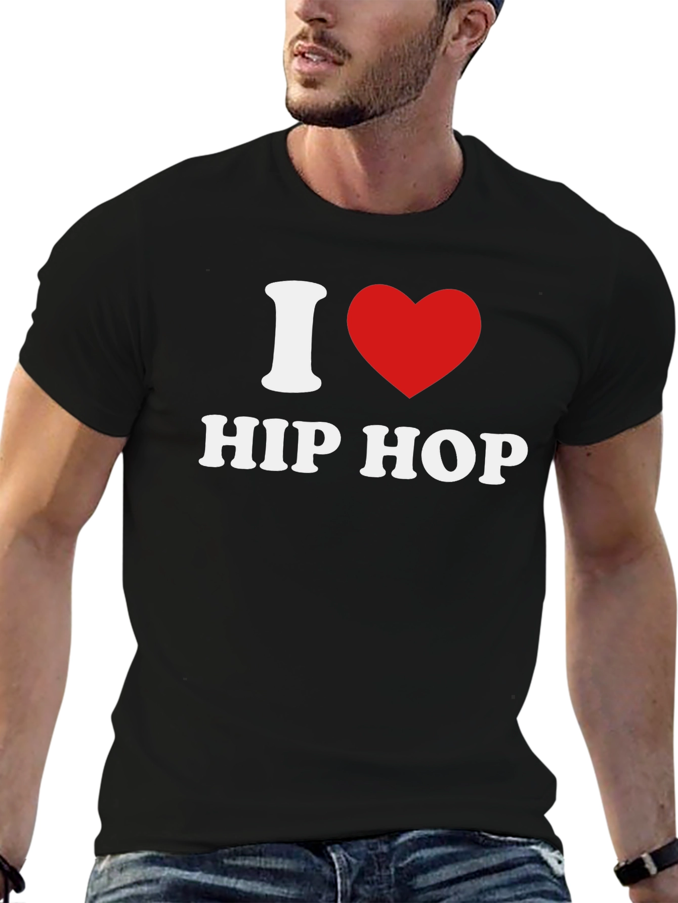I Love Hip Hop Graphic T-Shirt