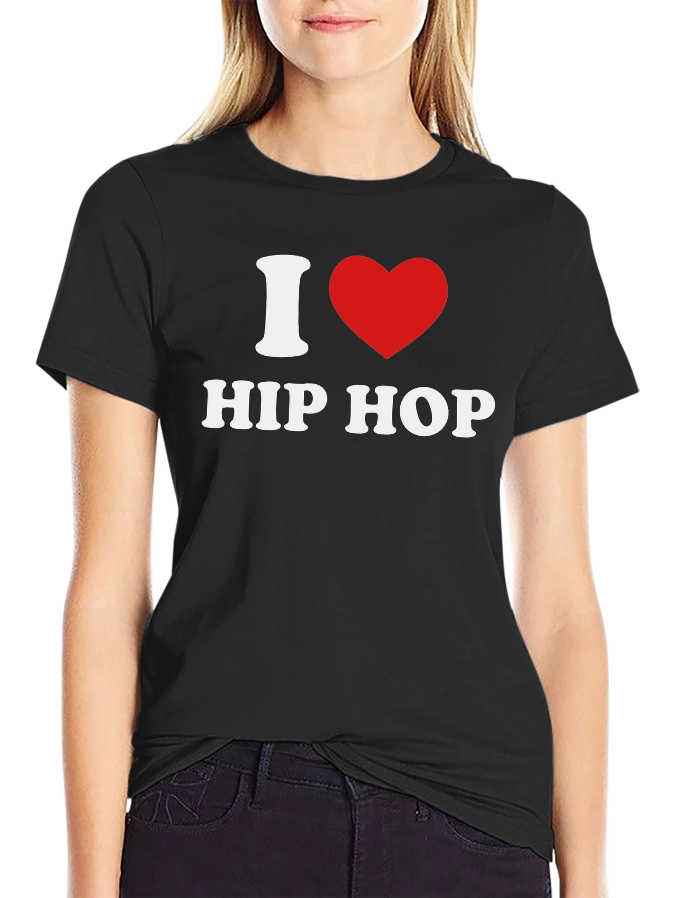I Love Hip Hop Graphic T-Shirt