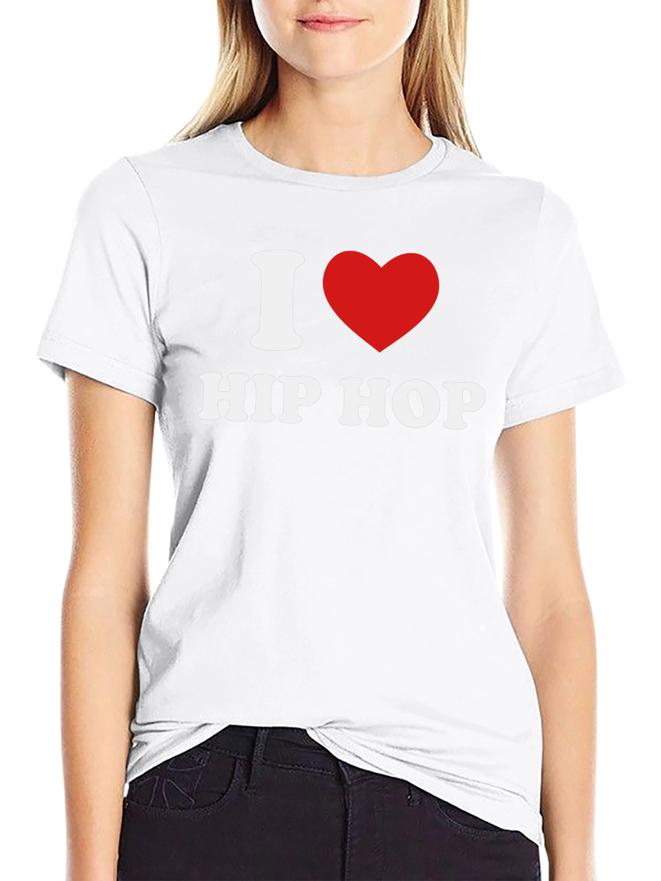 I Love Hip Hop Graphic T-Shirt