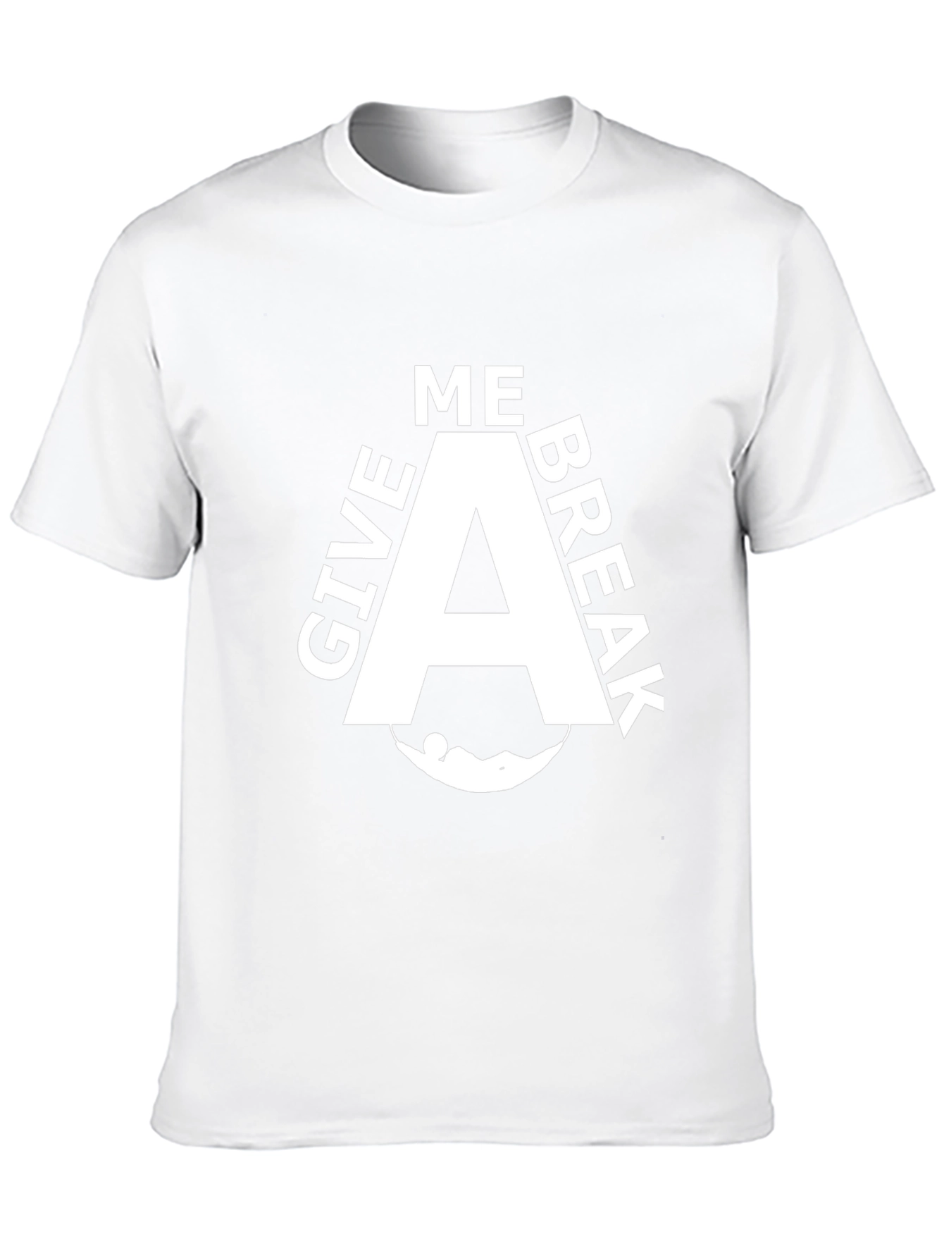 Give Me A Break T-Shirt - Relaxing Hammock Design
