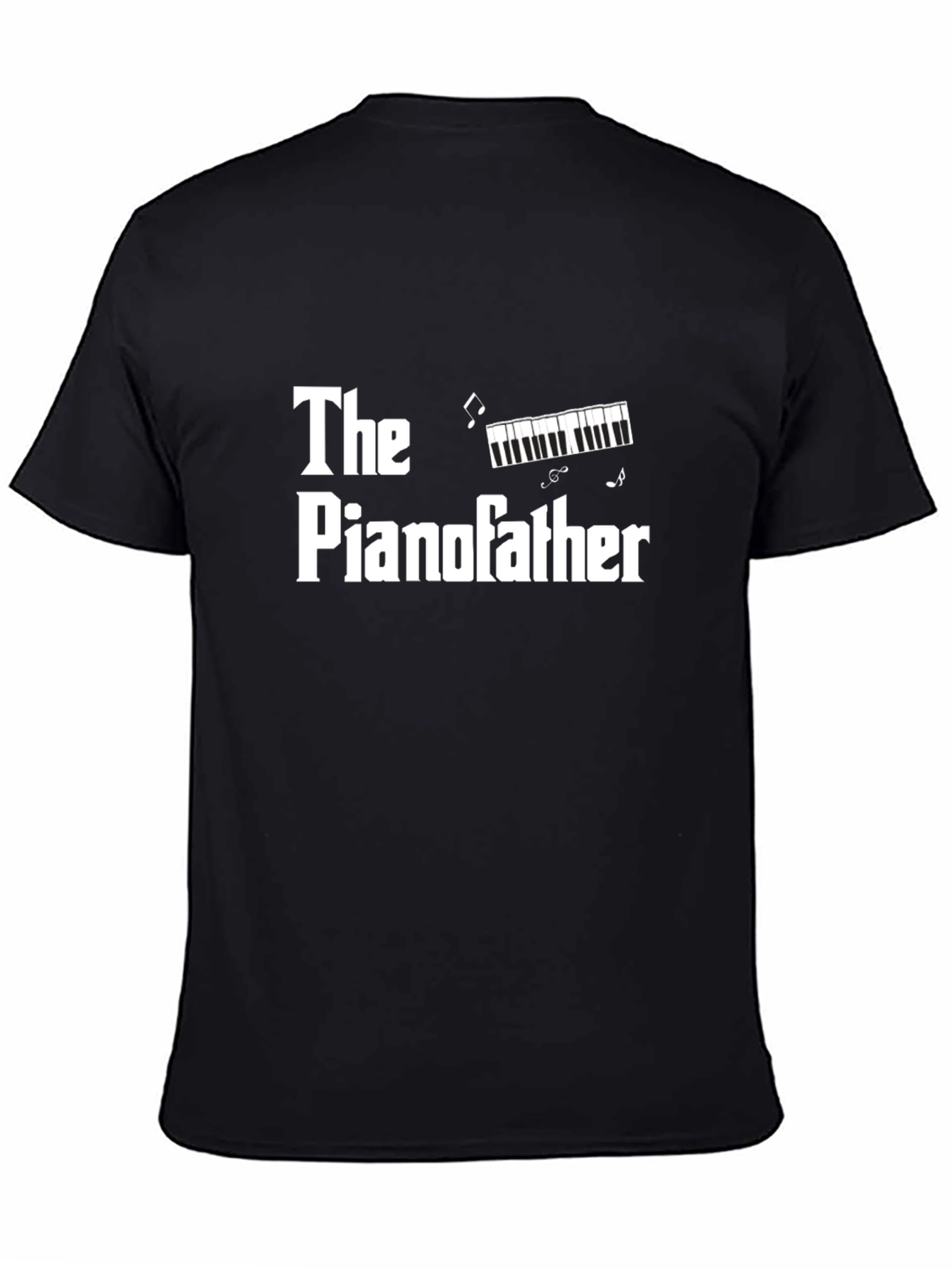 The Pianofather Funny Graphic T-Shirt