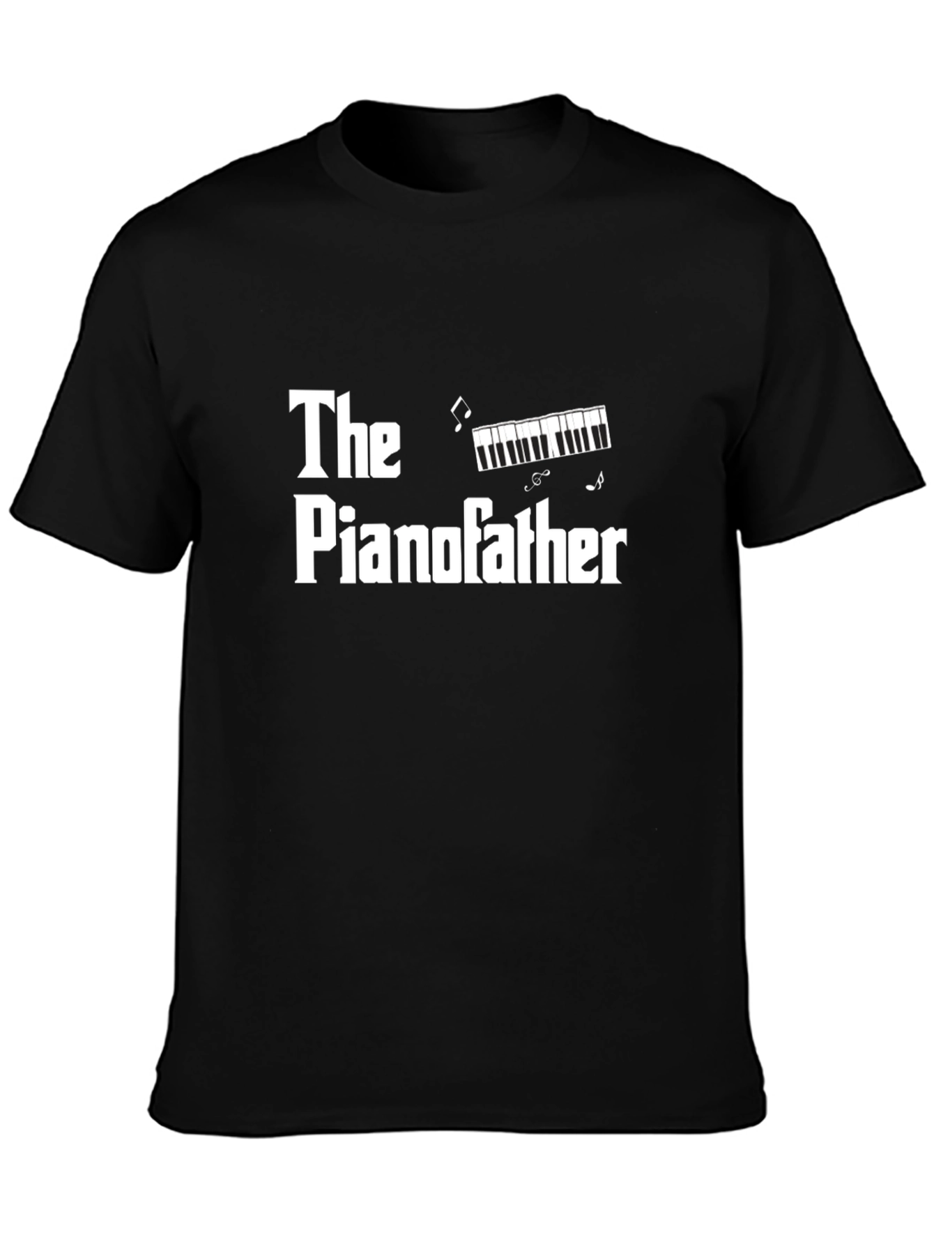 The Pianofather Funny Graphic T-Shirt