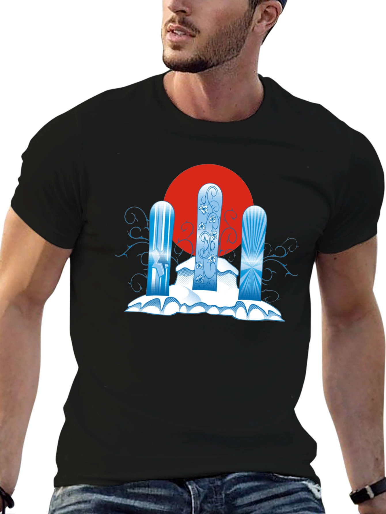 Snowboard Trio Graphic T-Shirt
