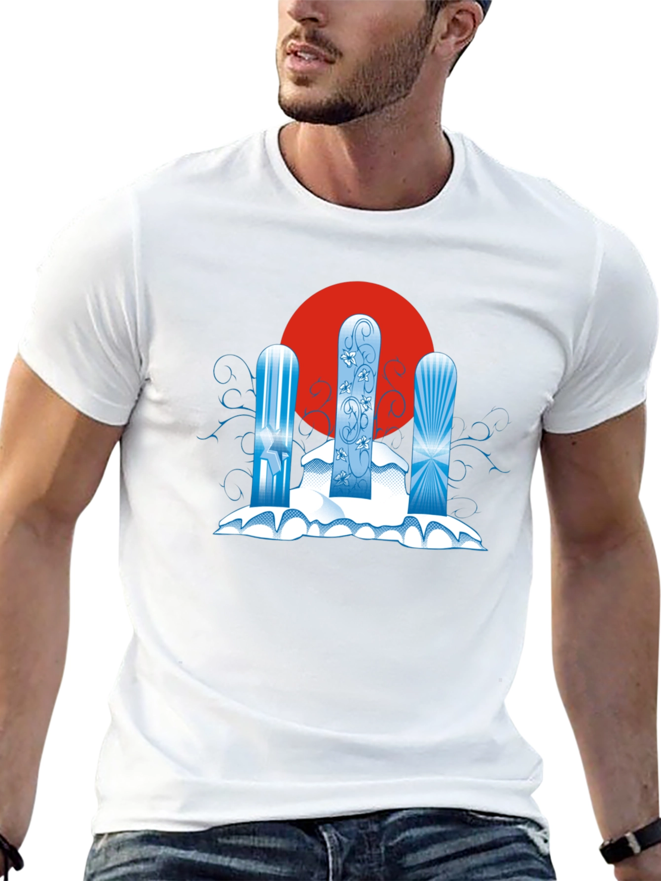 Snowboard Trio Graphic T-Shirt