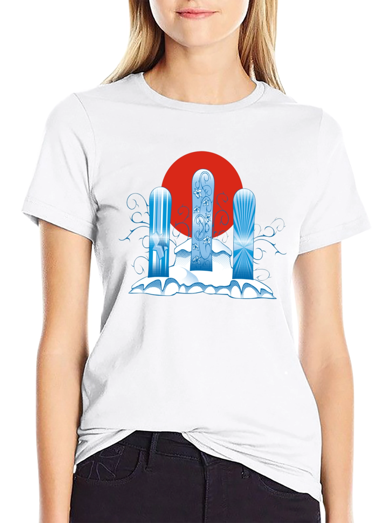 Snowboard Trio Graphic T-Shirt