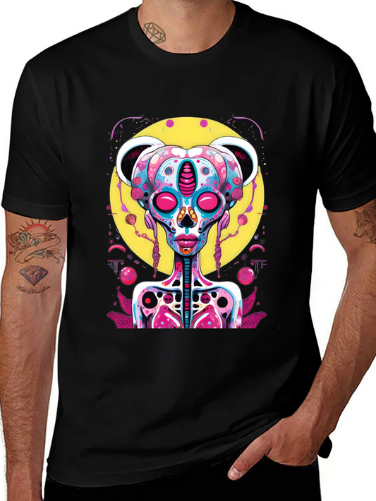 Psychedelic Alien Bear T-Shirt