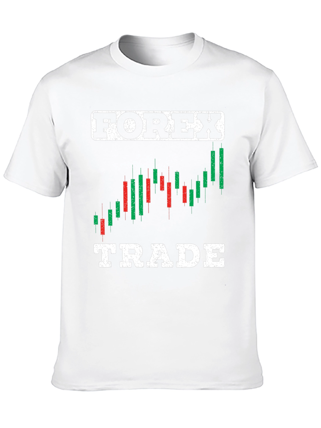 Forex Trade T-Shirt: Candlestick Chart Trading Apparel