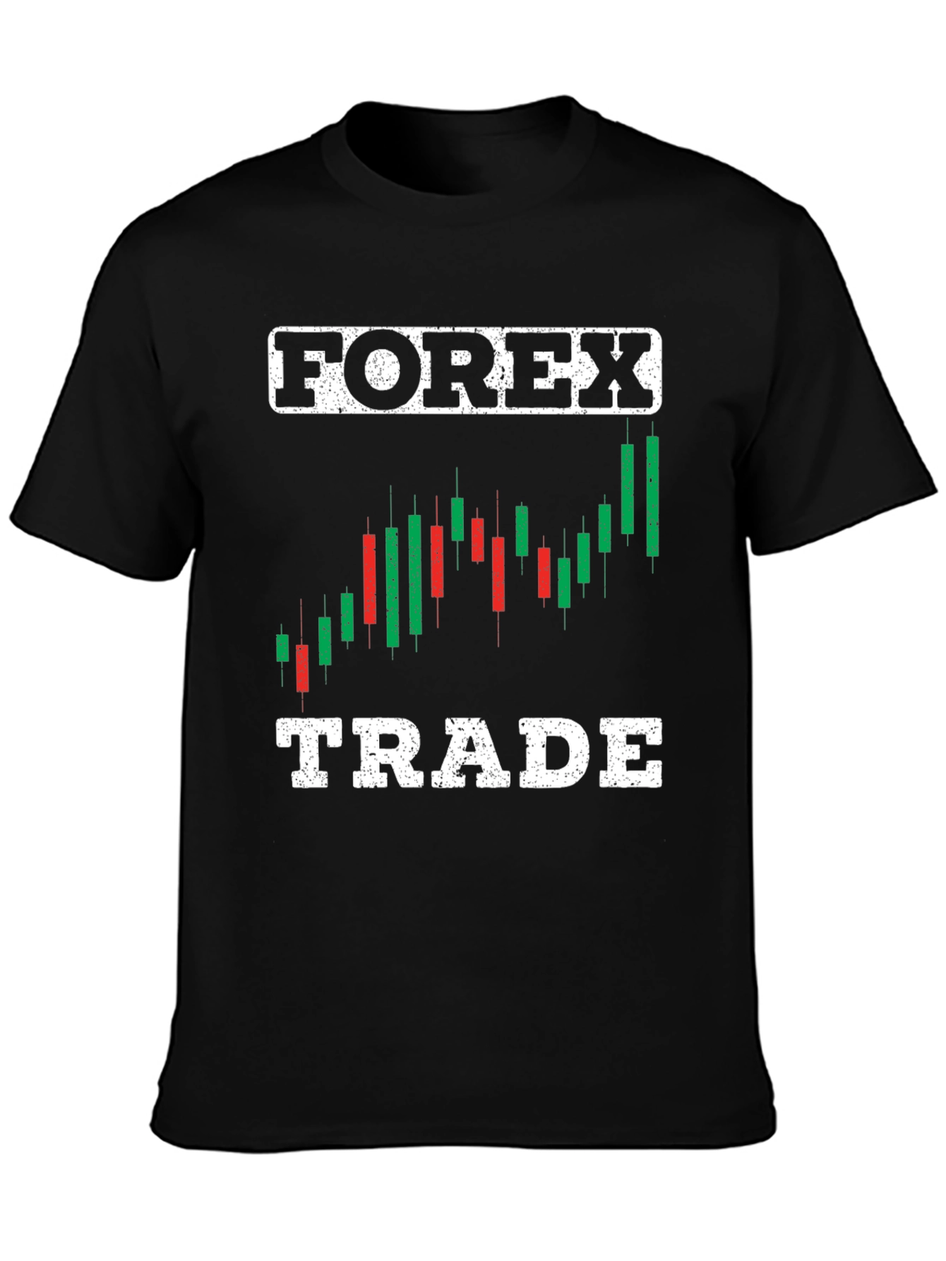Forex Trade T-Shirt: Candlestick Chart Trading Apparel
