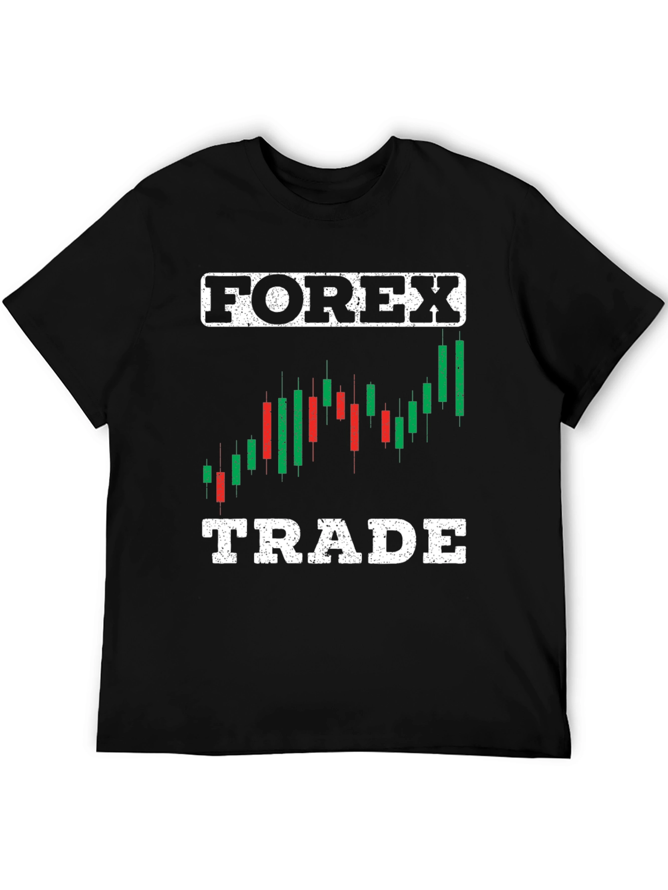 Forex Trade T-Shirt: Candlestick Chart Trading Apparel