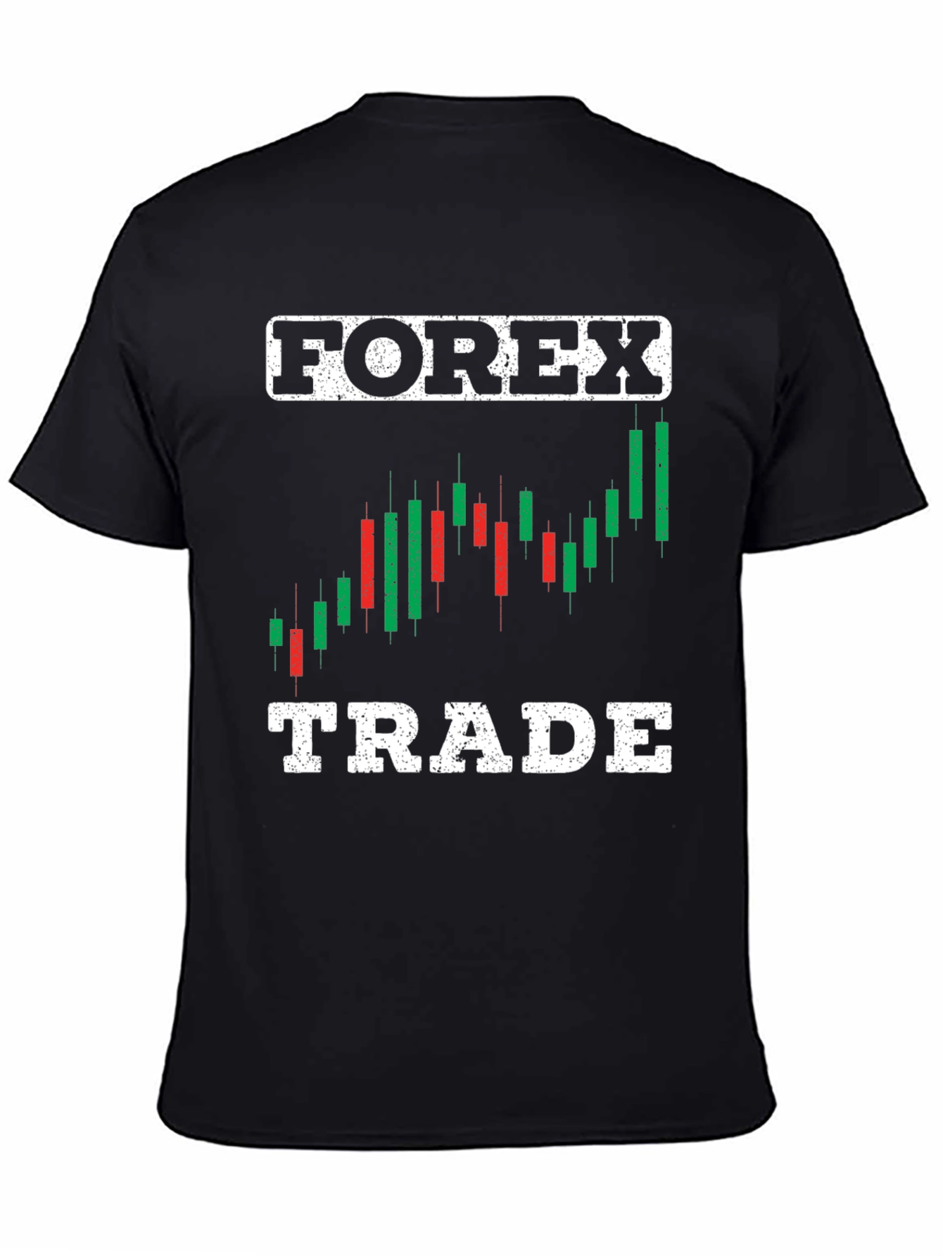 Forex Trade T-Shirt: Candlestick Chart Trading Apparel