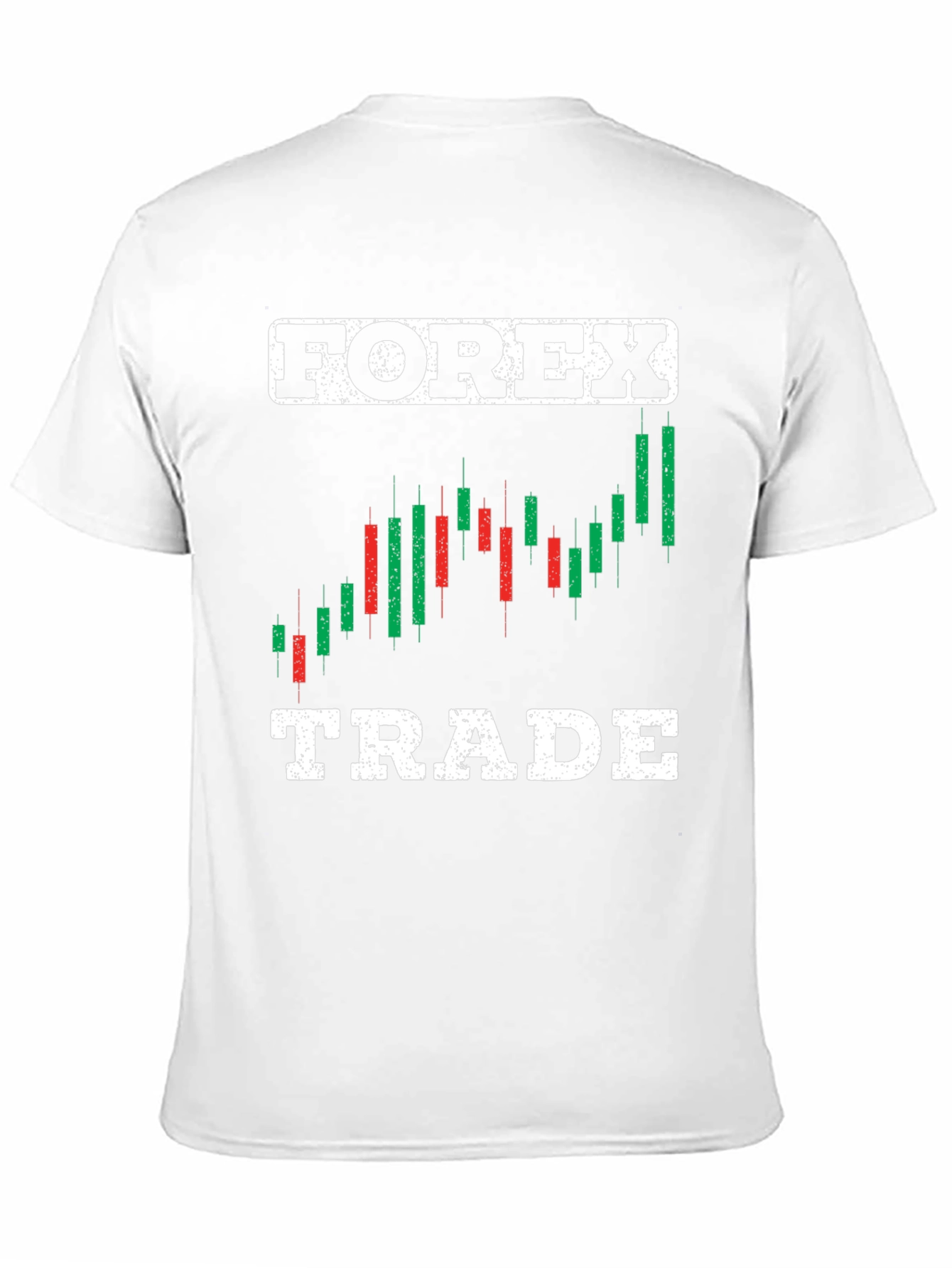 Forex Trade T-Shirt: Candlestick Chart Trading Apparel