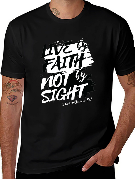 Faith Over Sight T-Shirt - Christian Apparel