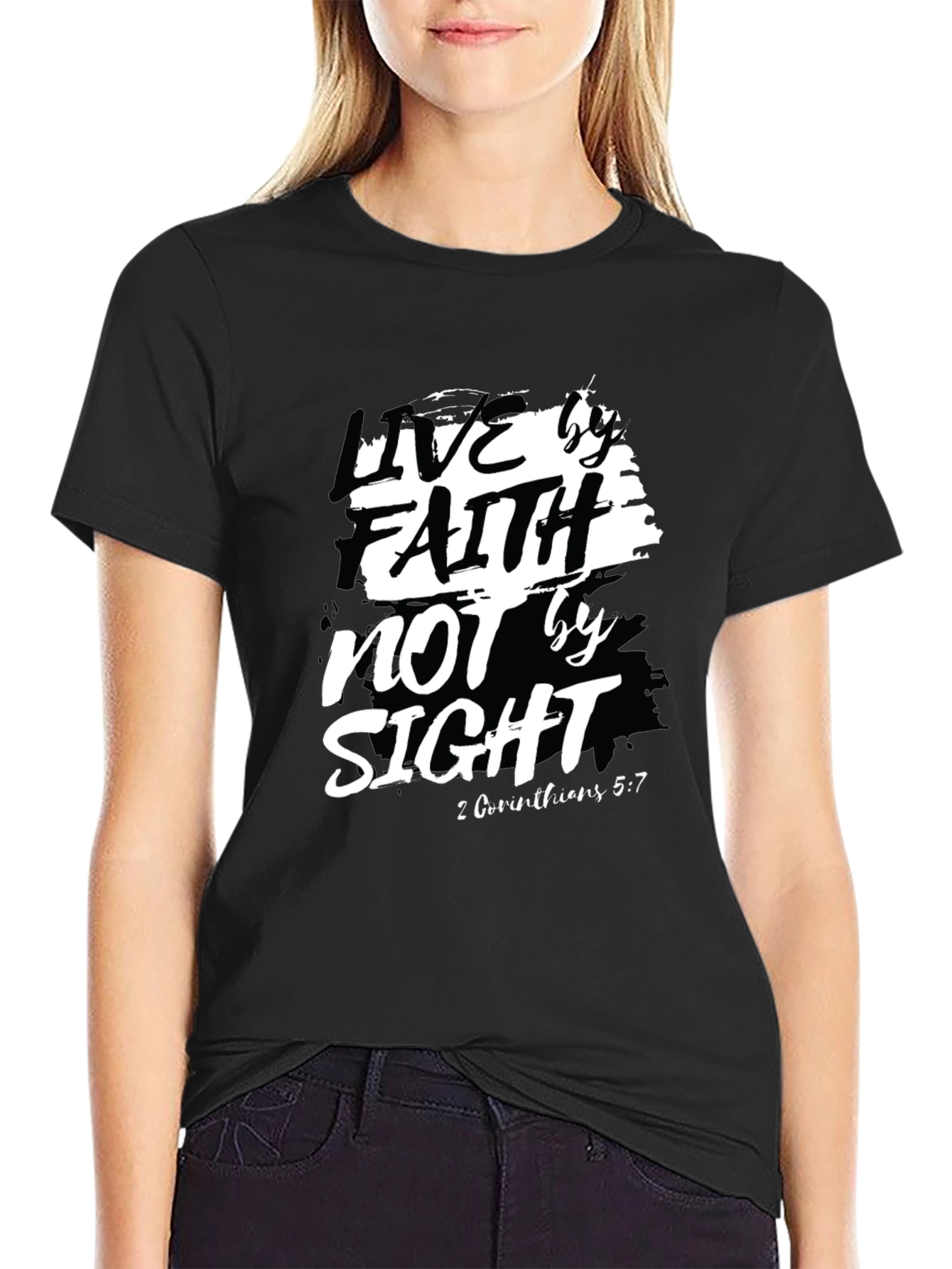 Faith Over Sight T-Shirt - Christian Apparel