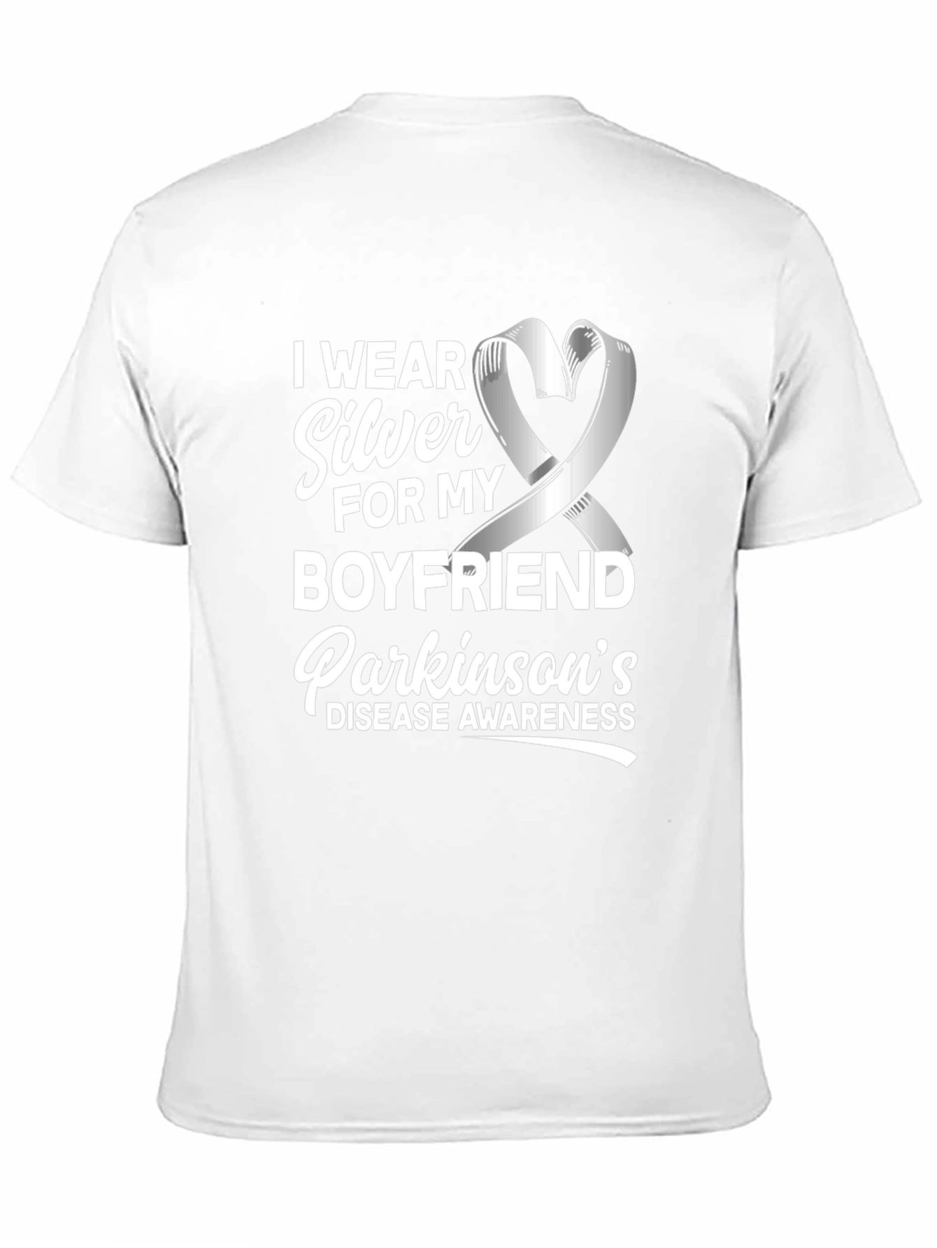 Parkinsons Awareness T-Shirt - I Wear Silver