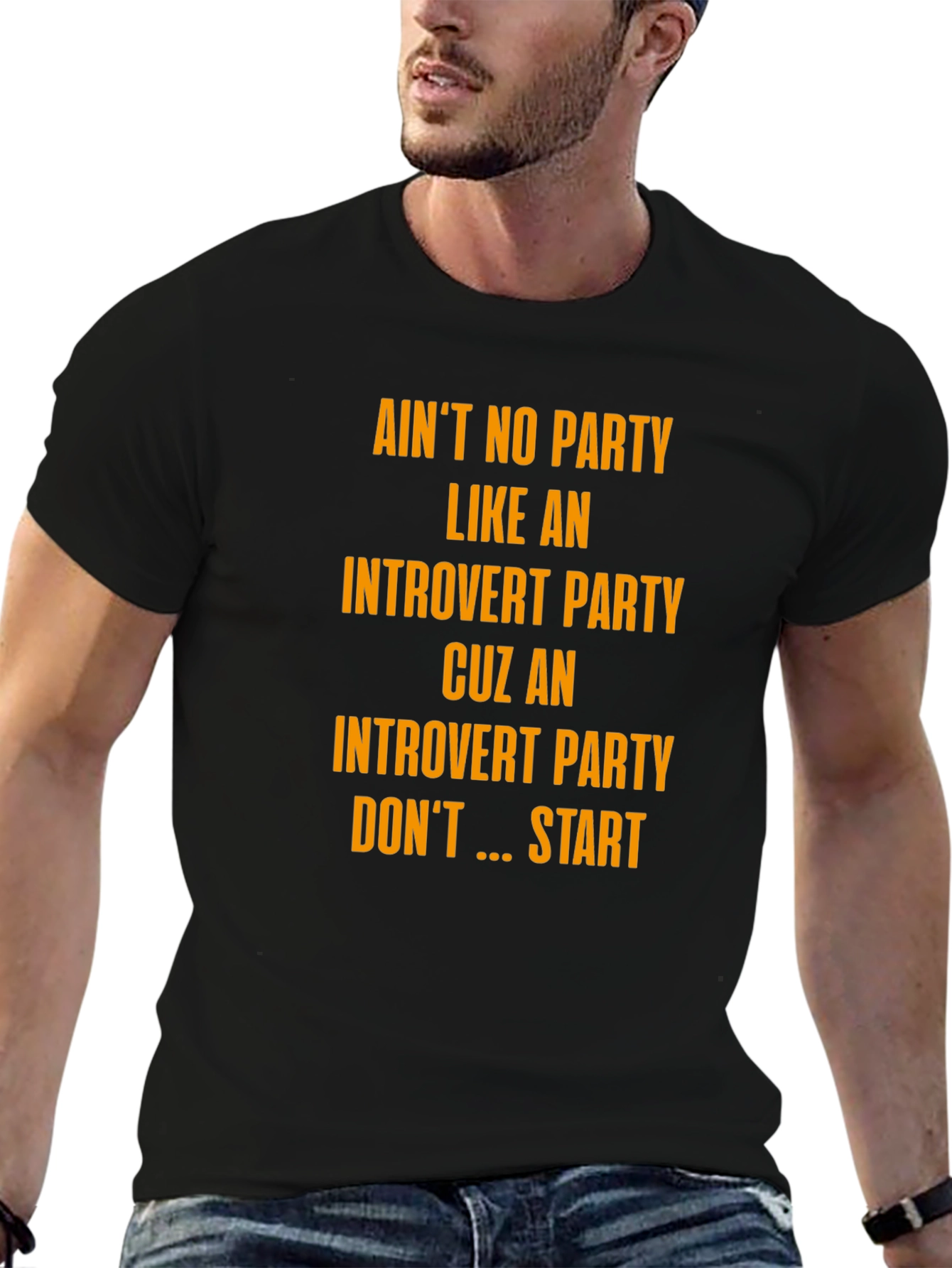 Introvert Party T-Shirt - Funny Slogan Tee
