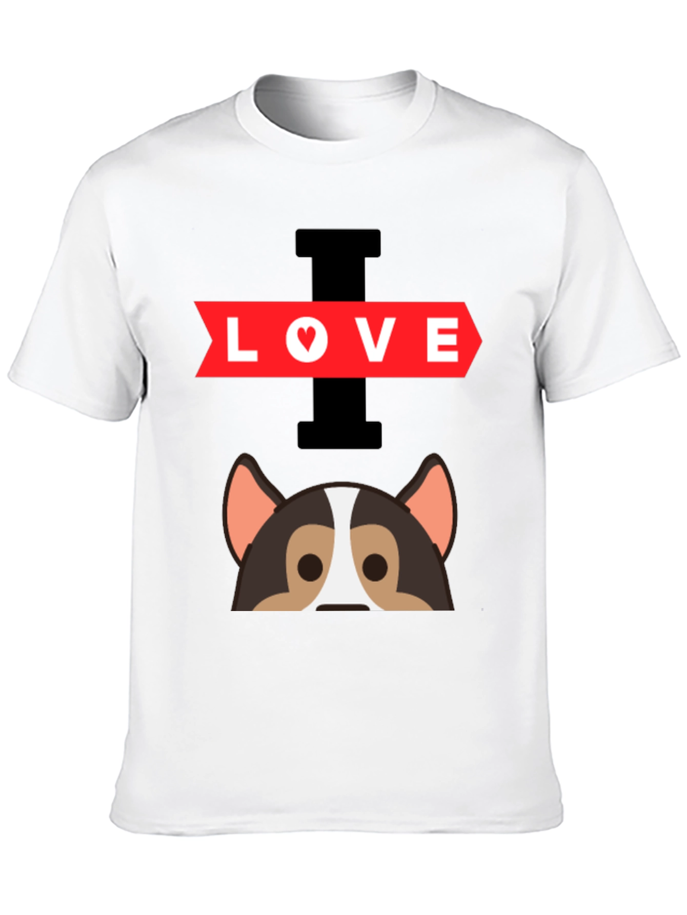 I Love Dogs Graphic T-Shirt
