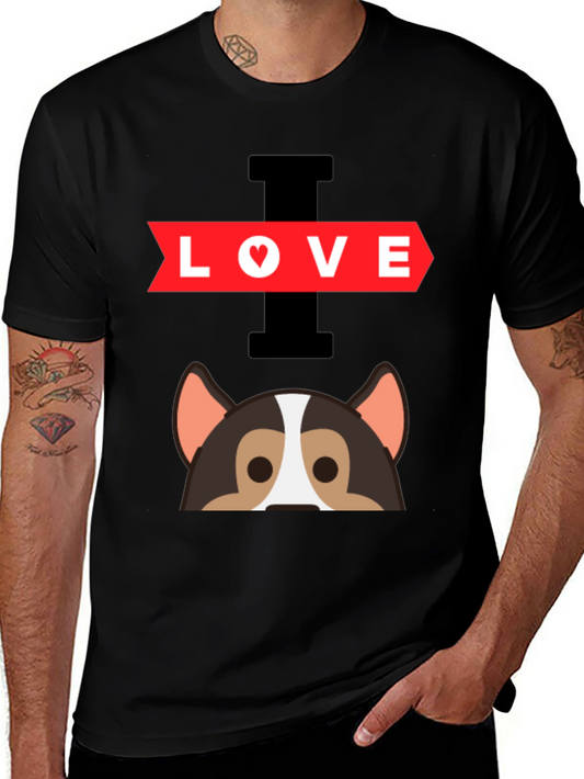 I Love Dogs Graphic T-Shirt