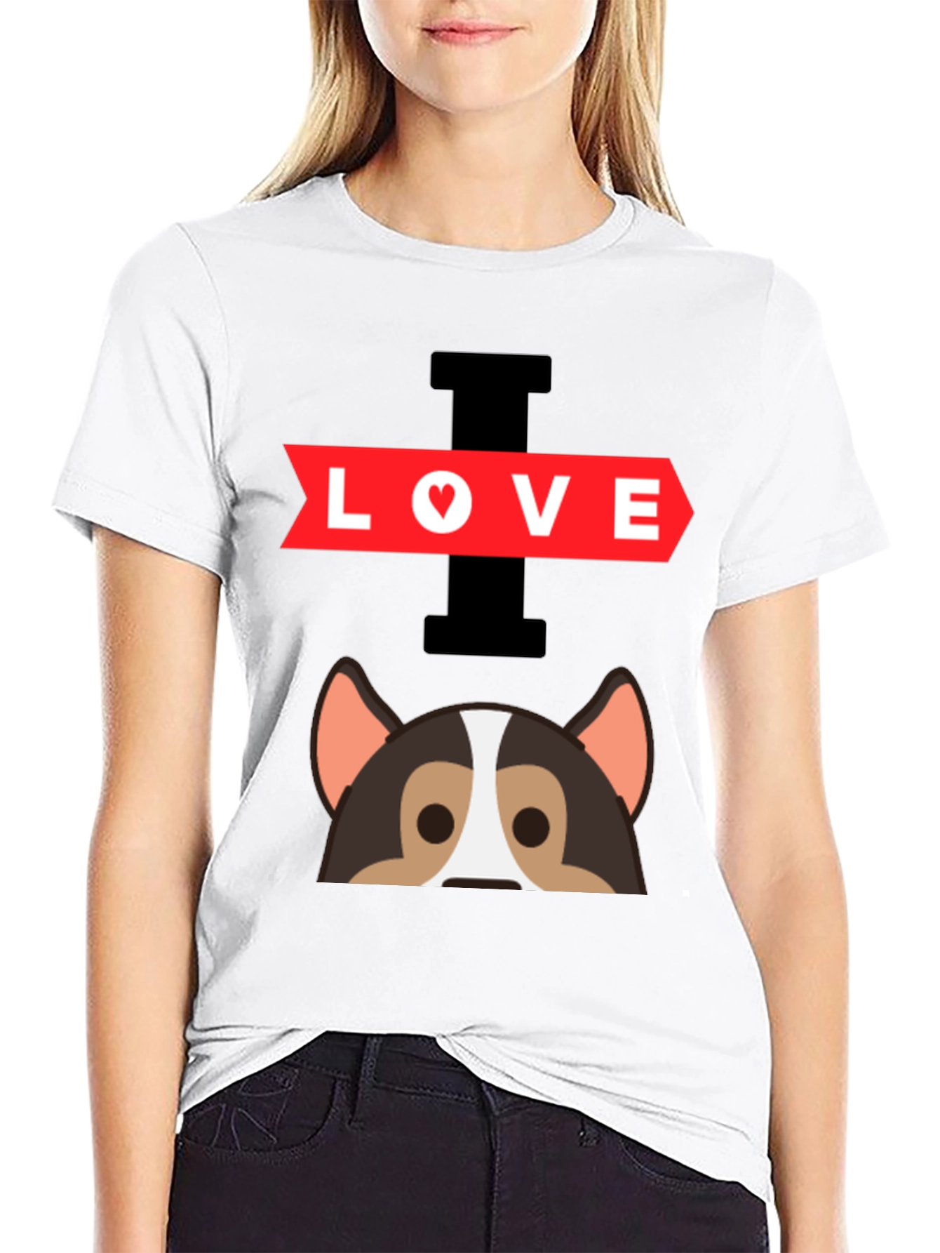 I Love Dogs Graphic T-Shirt