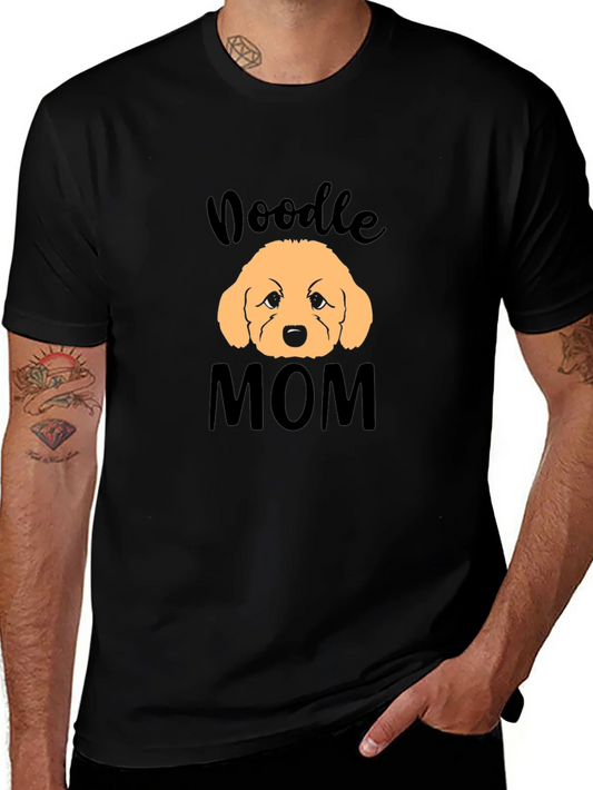 Doodle Mom Black T-Shirt