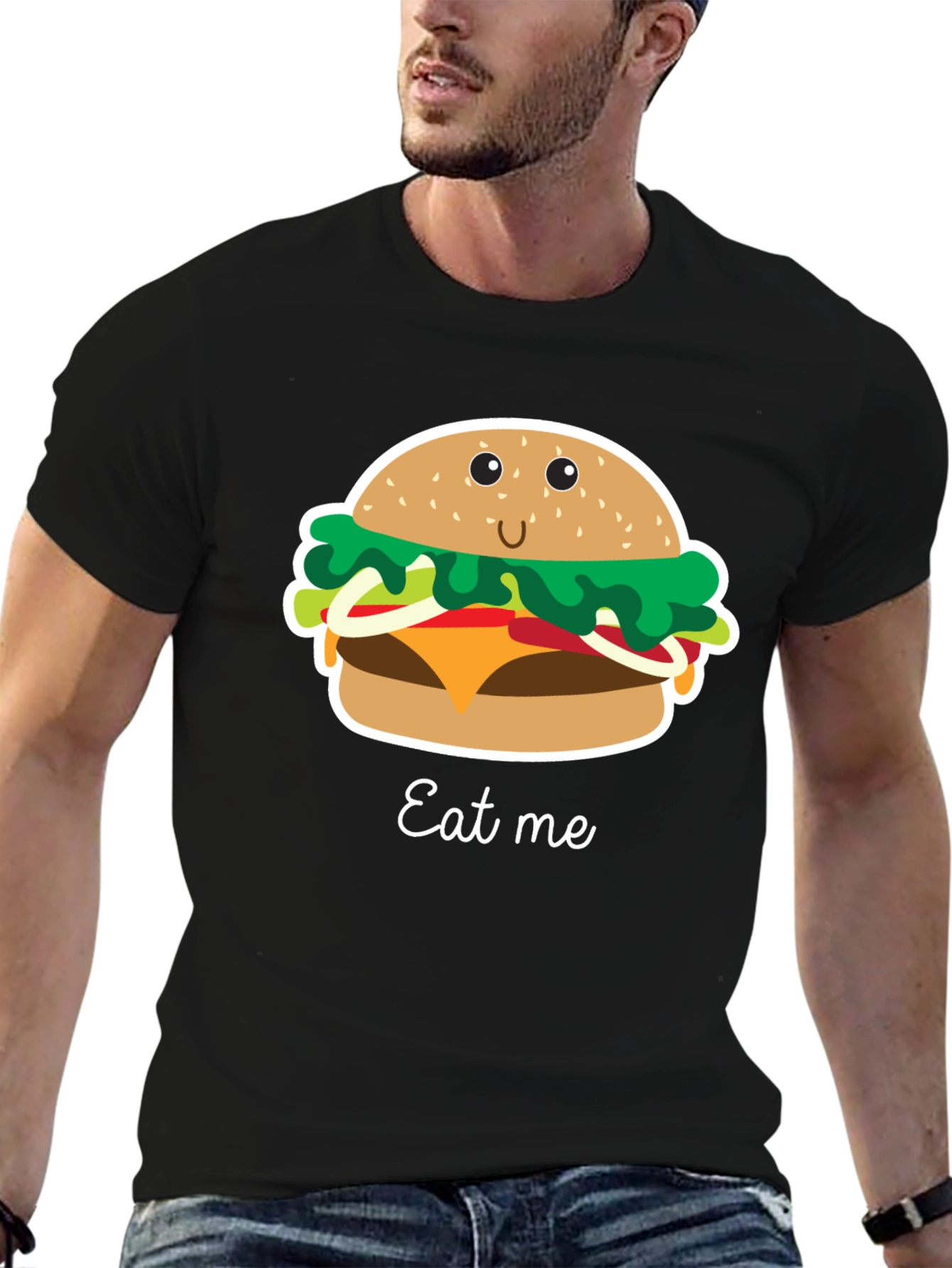 Eat Me Burger Graphic Tee