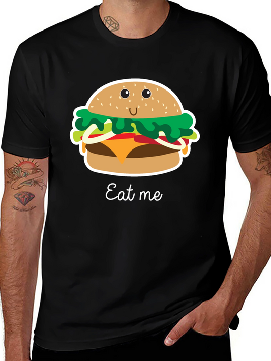 Eat Me Burger Graphic Tee