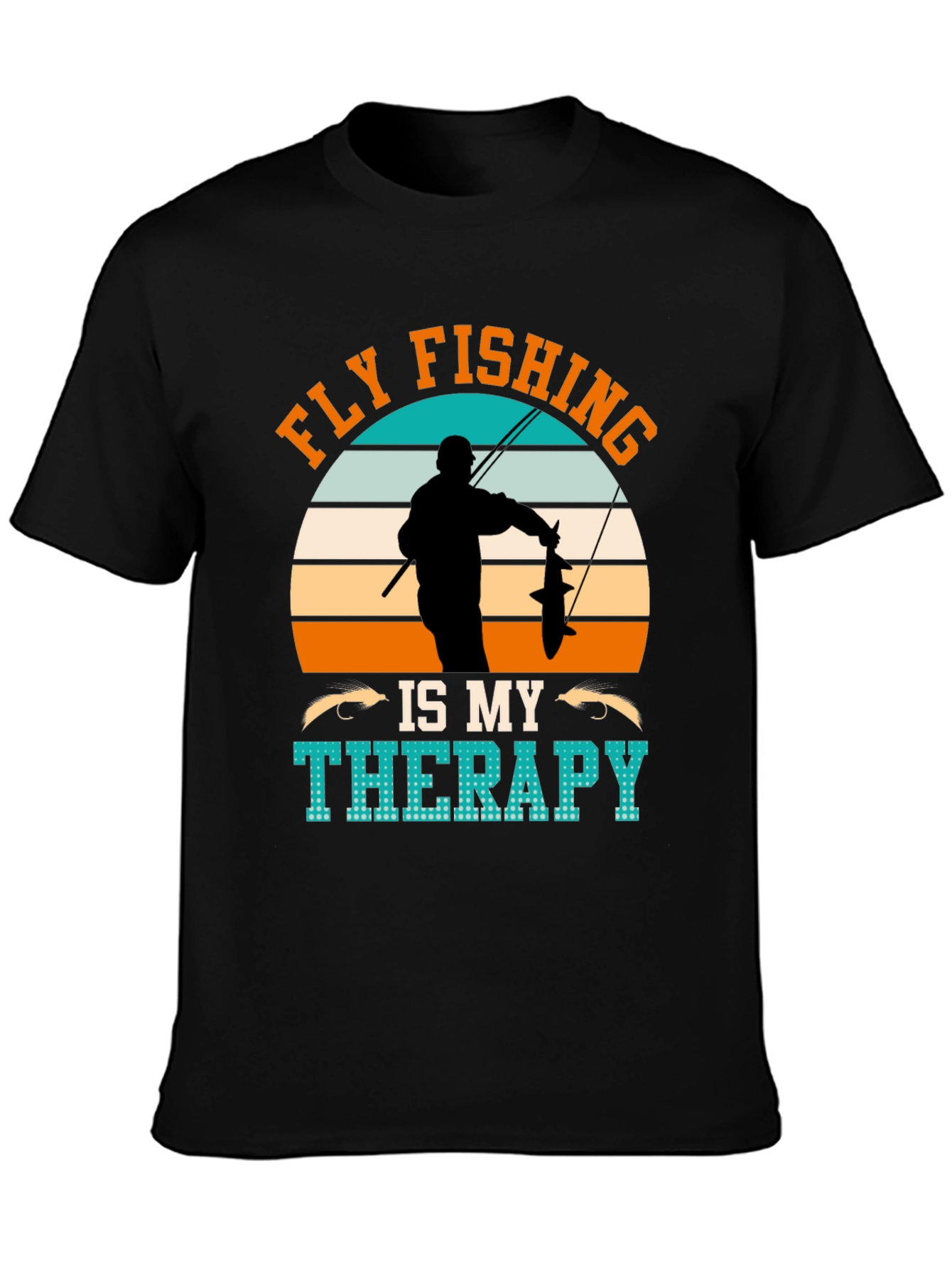 Fly Fishing Is My Therapy T-Shirt