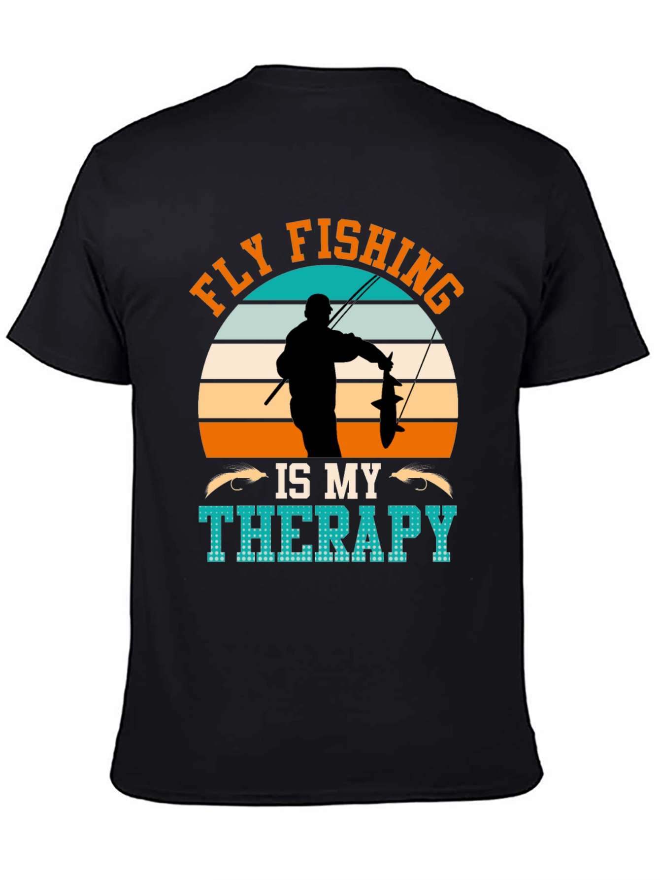 Fly Fishing Is My Therapy T-Shirt