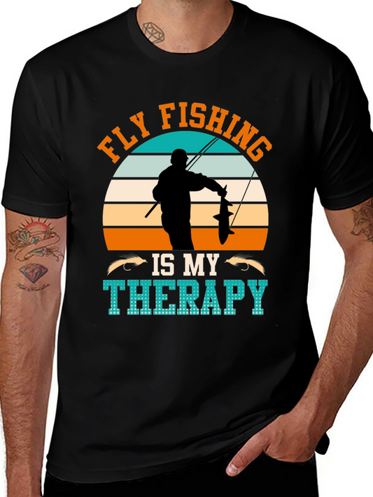 Fly Fishing Is My Therapy T-Shirt