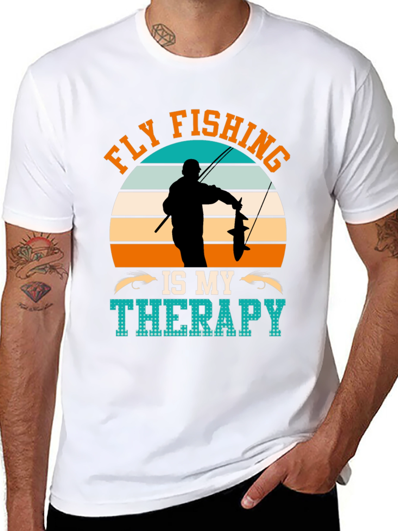 Fly Fishing Is My Therapy T-Shirt