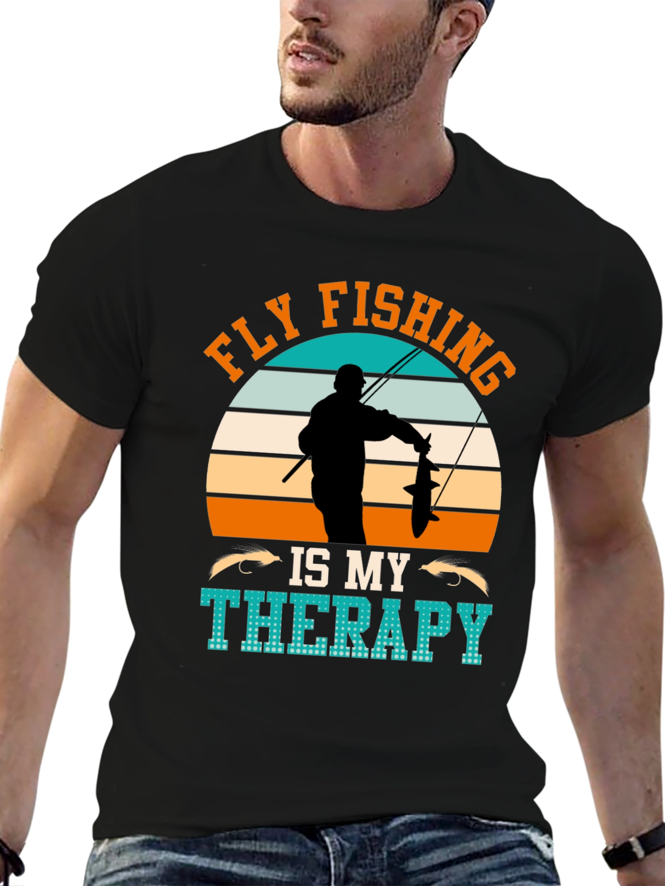 Fly Fishing Is My Therapy T-Shirt