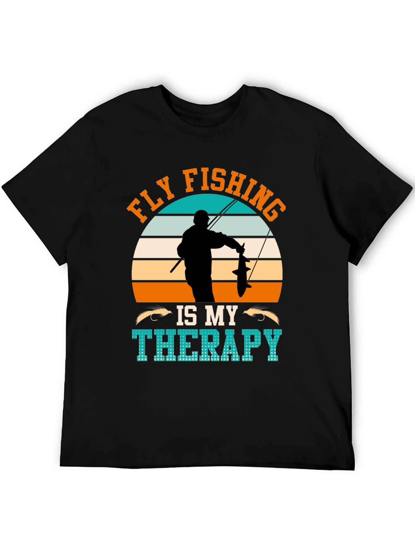 Fly Fishing Is My Therapy T-Shirt