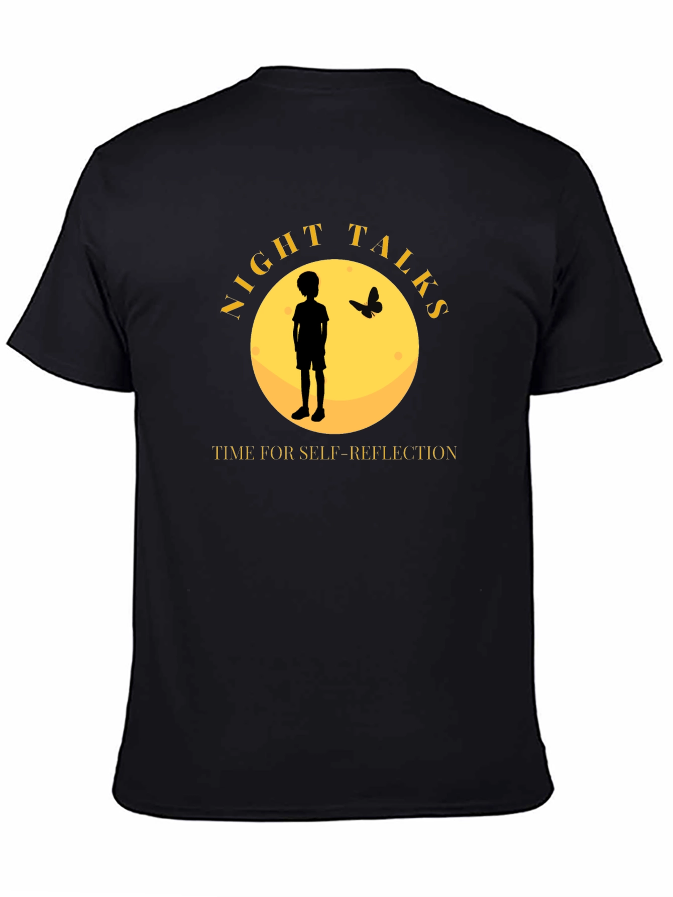 Night Talks T-Shirt - Self-Reflection Design