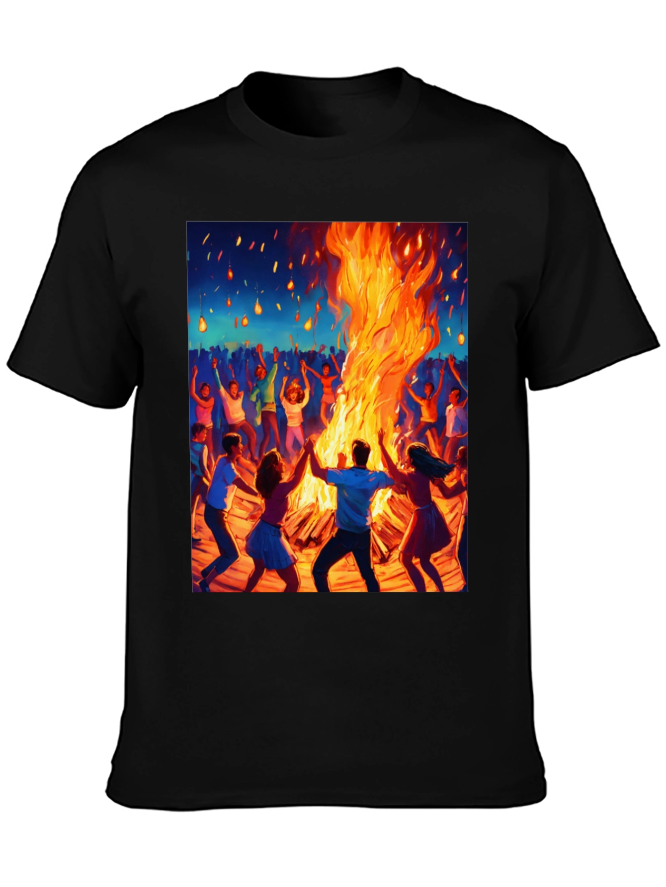 Bonfire Party Graphic T-Shirt