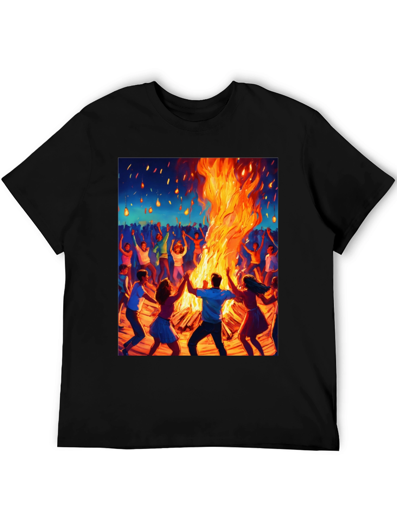 Bonfire Party Graphic T-Shirt