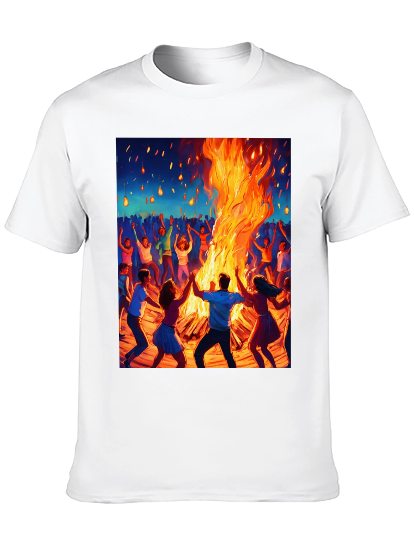 Bonfire Party Graphic T-Shirt