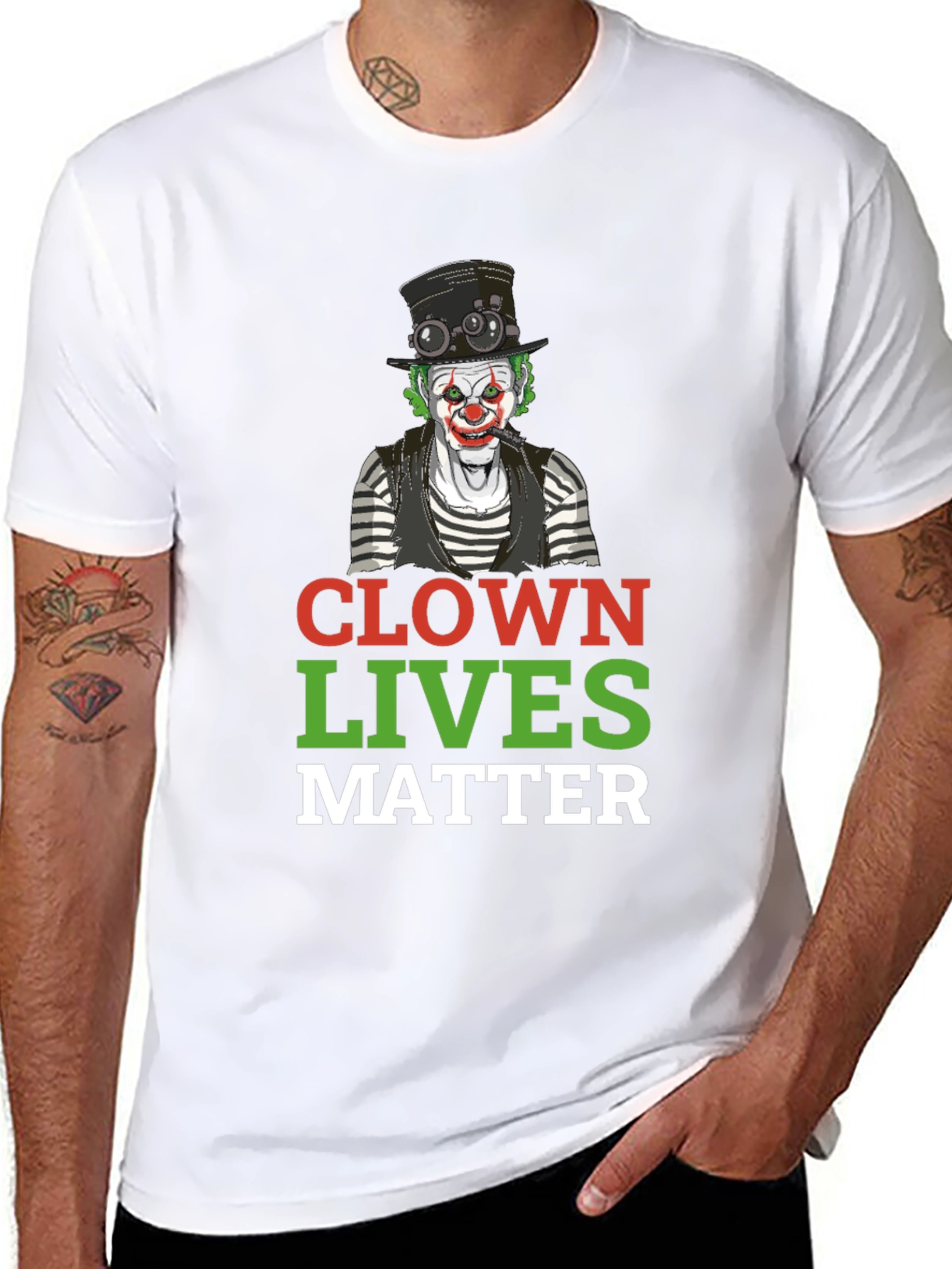 Clown Lives Matter Graphic Tee