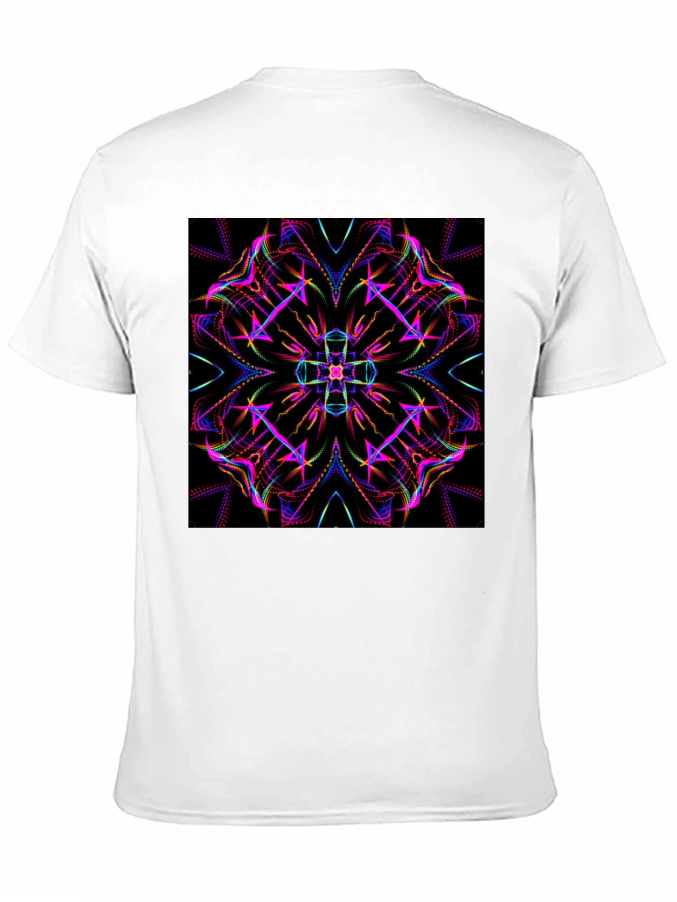 Kaleidoscope Graphic Black Tee