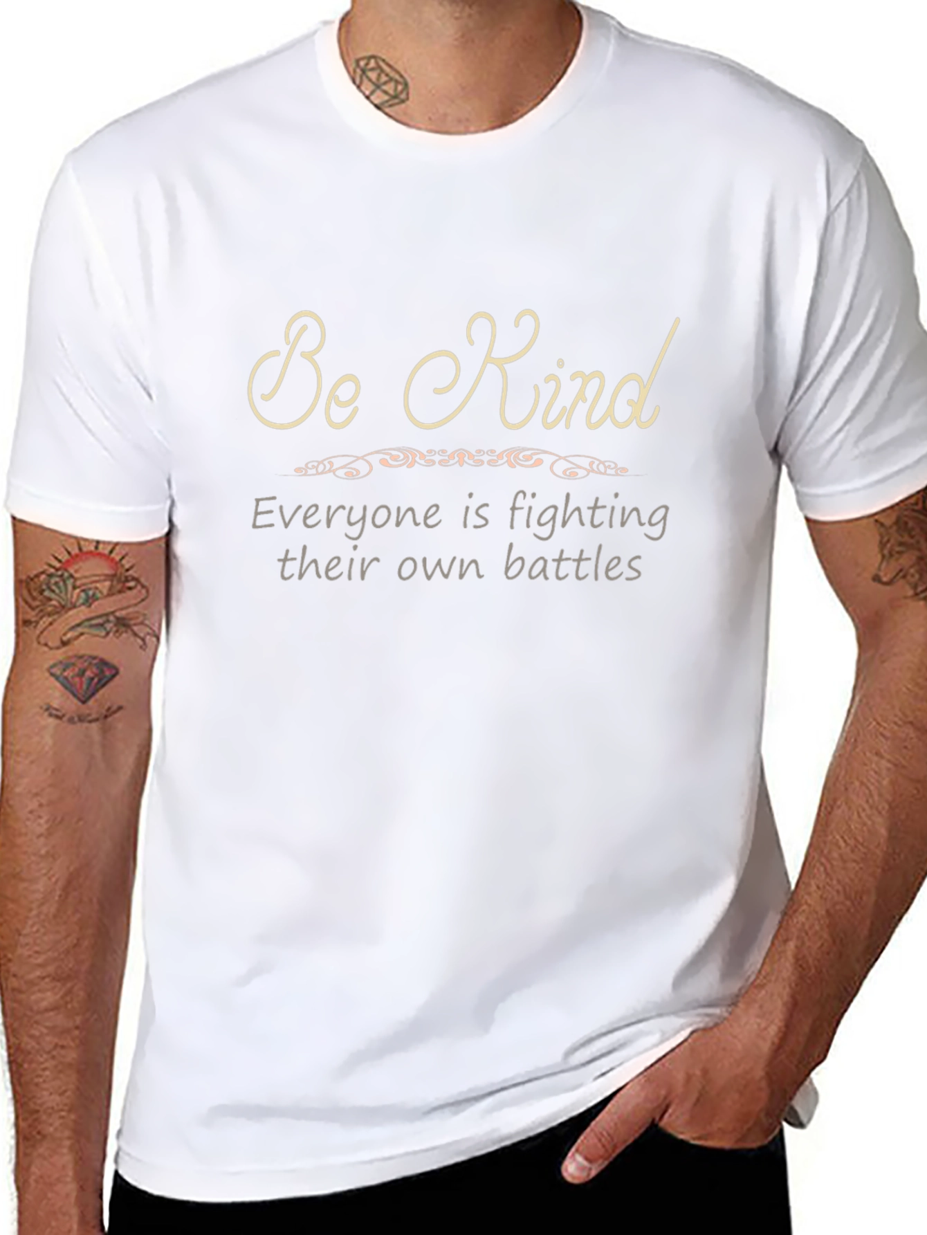 Be Kind T-Shirt - Inspirational Message Tee